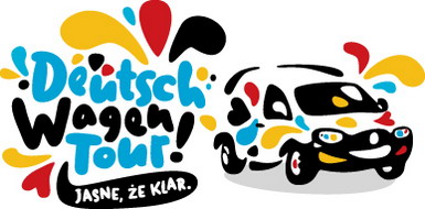 Deutsch-Wagen-Tour in unserer Schule
